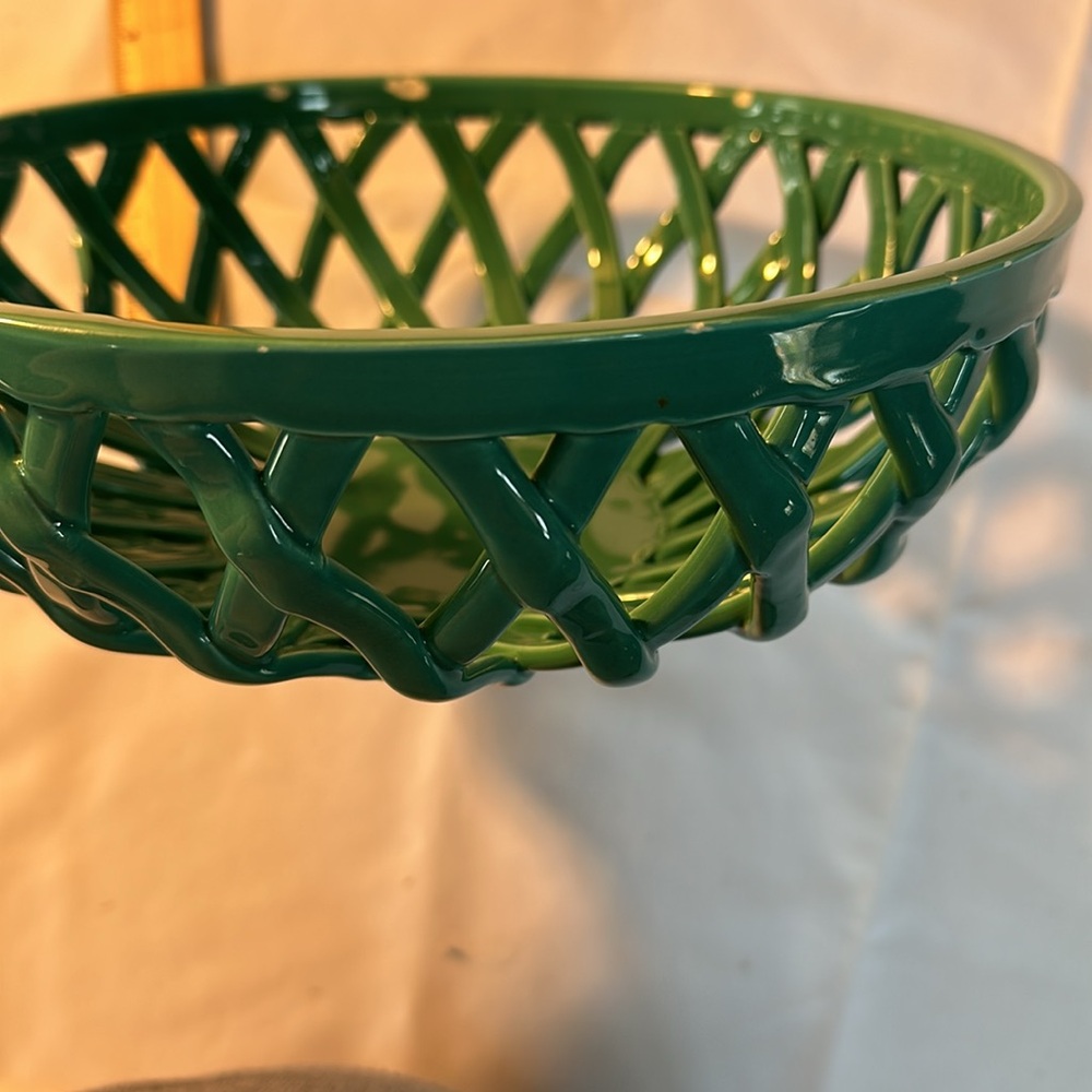 Ceramic basket - Picture 5 of 12